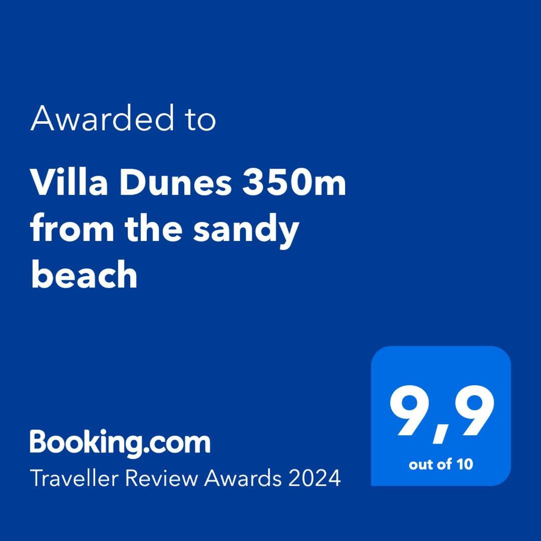 Villa Dunes 350M From The Sandy Beach Kalogria  Dış mekan fotoğraf